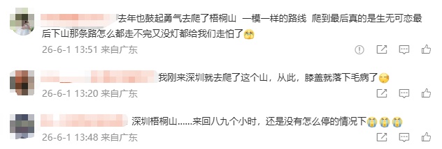 演员杨迪爬深圳梧桐山,结果朋友被救护车拉走…网友:爬过,累成狗 演员杨迪爬深圳梧桐山,结果朋友被救护车拉走…网友:爬过,累成狗