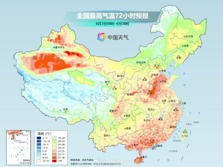 北方干热型高温又来了