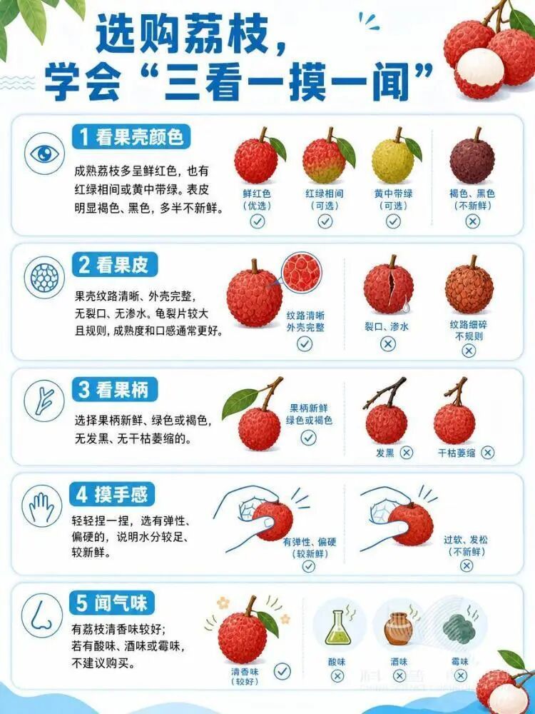 果肉呈乳白色的是“死荔枝”？真相来了