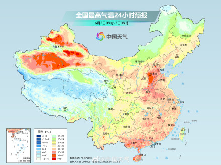 高温范围今日将达到近期最大 北方局地最高气温可达39℃ 高温范围今日将达到近期最大 北方局地最高气温可达39℃