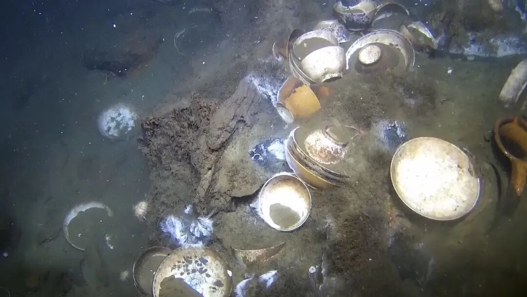 大量中国瓷器从挪威深海打捞出水 大量中国瓷器从挪威深海打捞出水