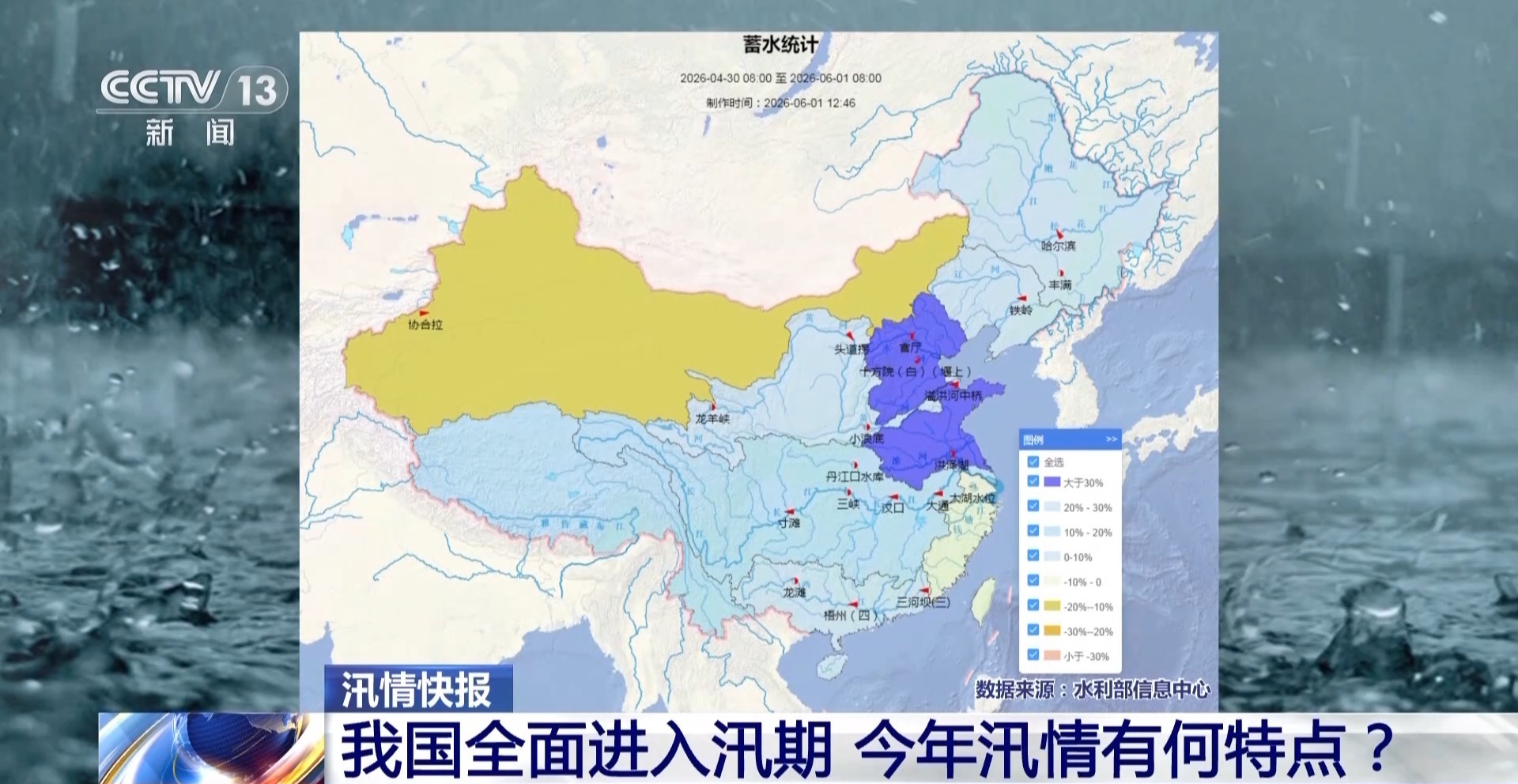 我国全面进入汛期 今年汛情有何特点? 我国全面进入汛期 今年汛情有何特点?