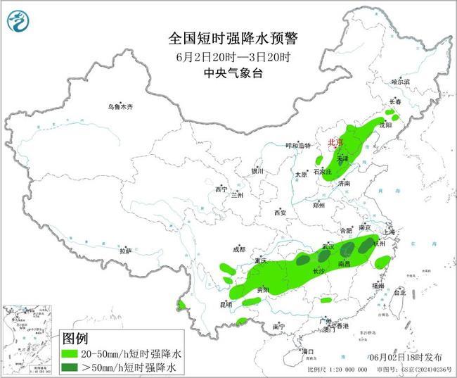 强对流预警升级至黄色 4省市部分地区将有10级以上雷暴大风