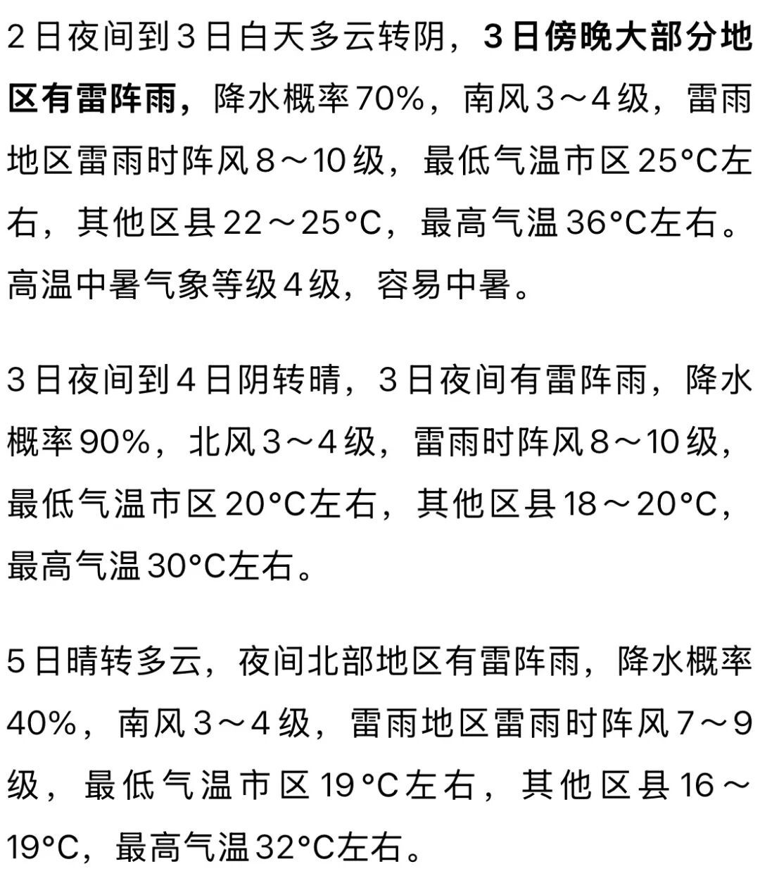 济南发布强对流天气预报
