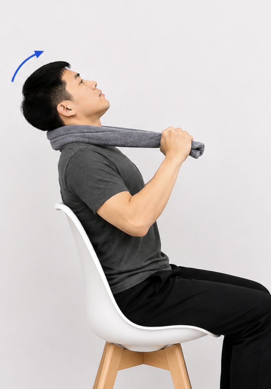 脖子酸僵时总想转一转？这个习惯可能比你想的更危险！正确放松颈椎方法来了→