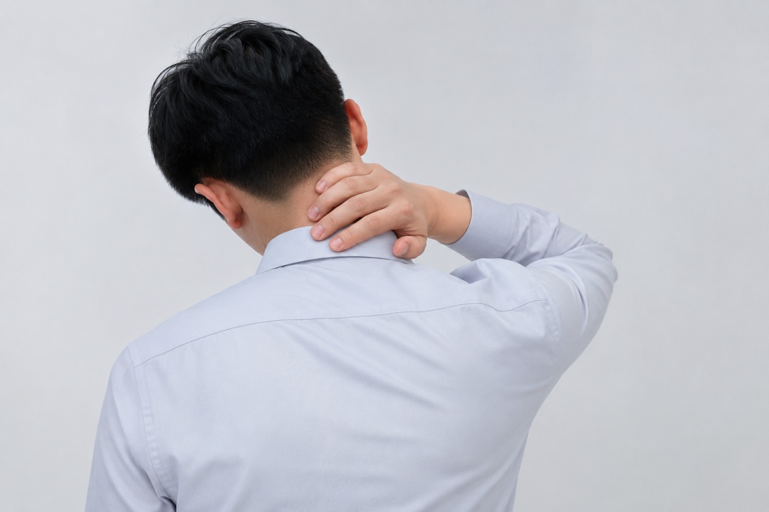 脖子酸僵时总想转一转？这个习惯可能比你想的更危险！正确放松颈椎方法来了→