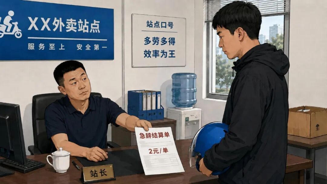 薅公司“羊毛”，“昧”骑手血汗钱，外卖平台配送业务代理公司管理人员“两头通吃”