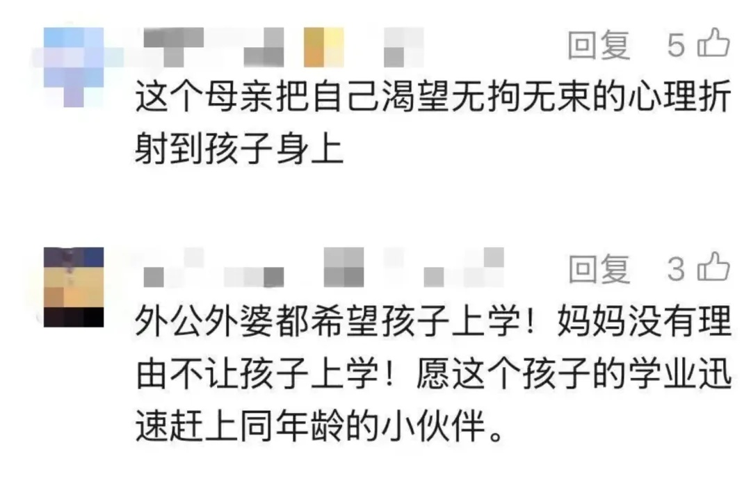 女童入学两年几乎没上过课，老夫妻找到前女婿将女儿告上法庭