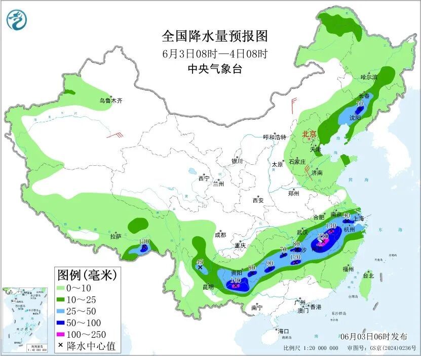 大暴雨、10级以上雷暴大风！新一轮降雨持续影响多地，注意防范→