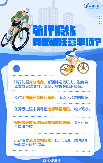 转存！骑行运动的正确打开方式