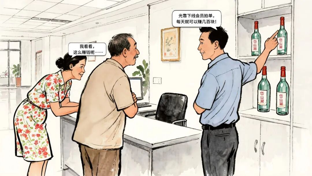 上下线层级最高达26层，流转资金超亿元，5.6万人卷入“酒水竞拍”传销骗局