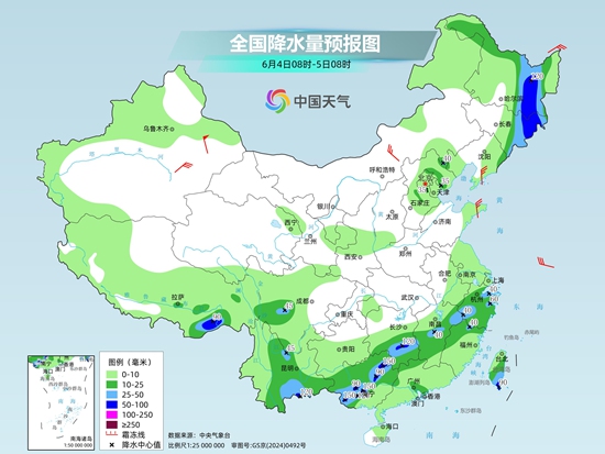 东北华北等地多雷雨天气 南方6日起将再迎新一轮降雨