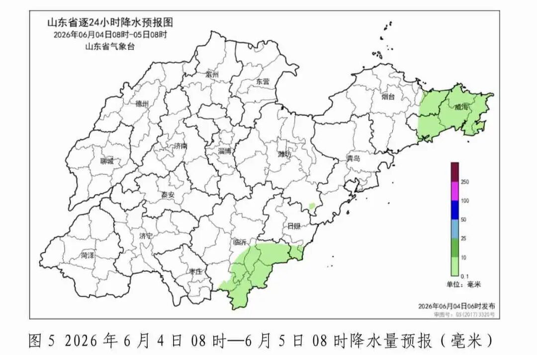 5日夜间至6日山东将迎强对流天气，高考期间多地有雨