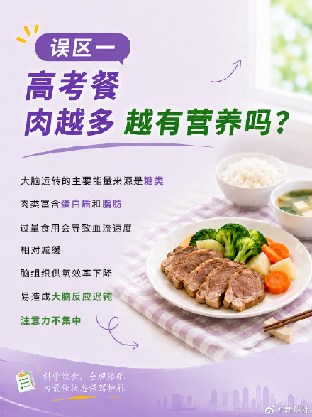 转发提醒~考前应该怎么吃