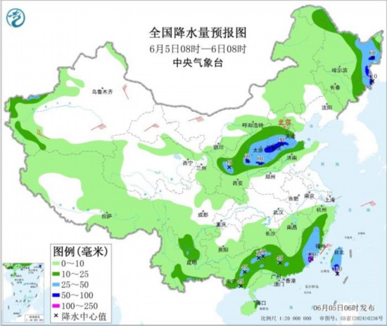 华北黄淮等地将有较强降水 南方地区将再现强降水过程