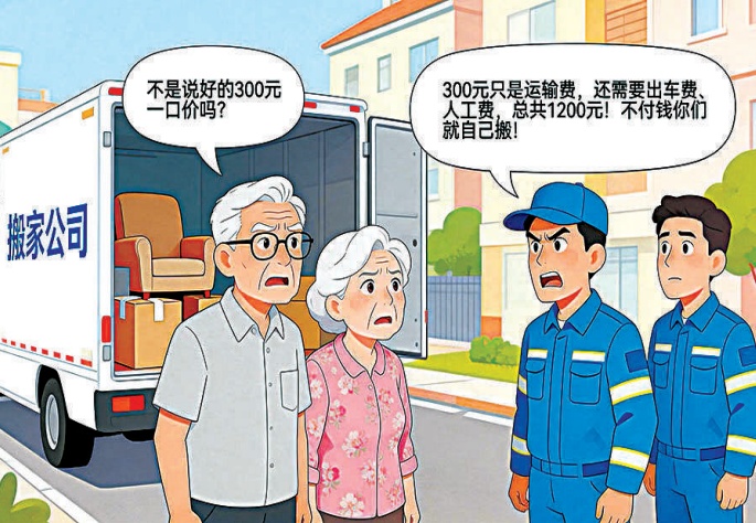 “一口价”搬家背后有猫腻！49人落入圈套，半数为独居女性