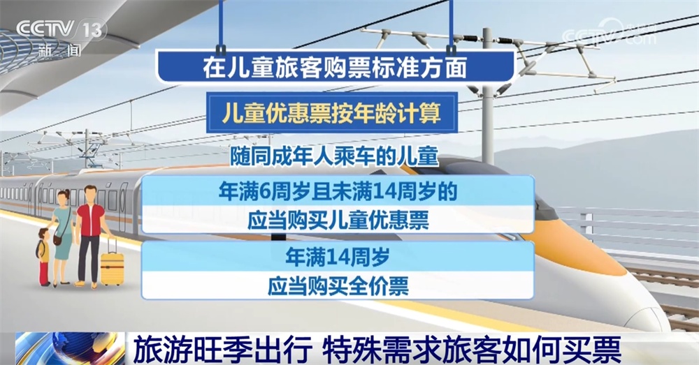 旅游旺季出行 特殊需求旅客在购票细节上有何不同？这份“攻略”请收藏↓