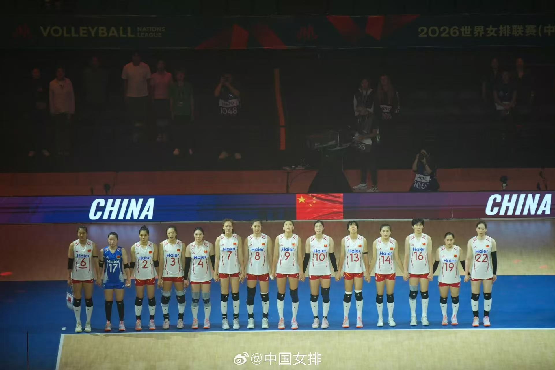 世联赛南京站，中国女排3:2战胜泰国队