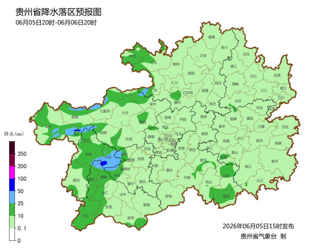 明晚贵州开启降雨模式，内附高考期间天气情况→