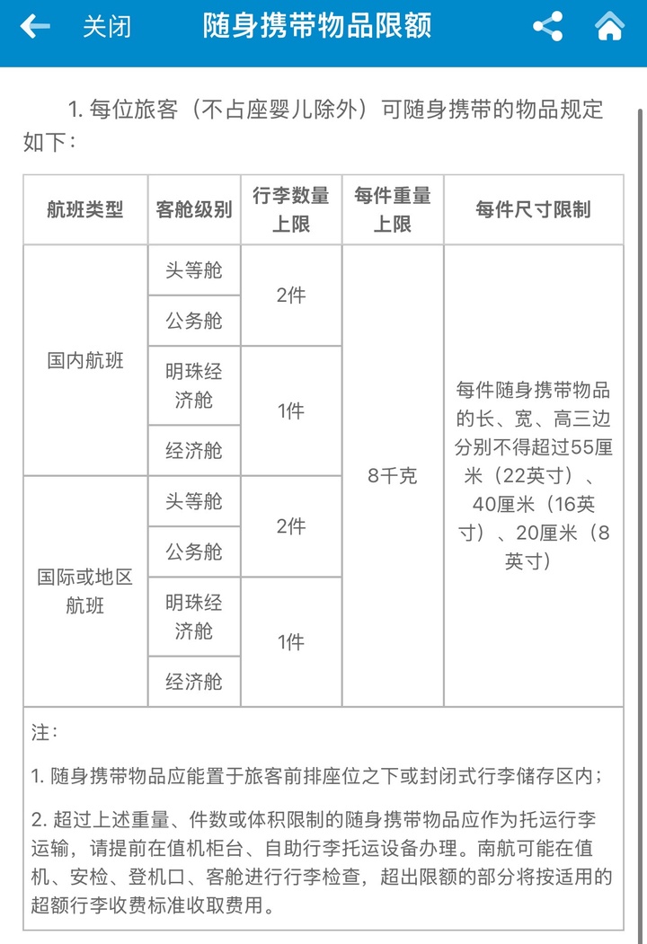 “黄金尺寸”20寸行李箱登机受阻？看完这些航司标准再出发