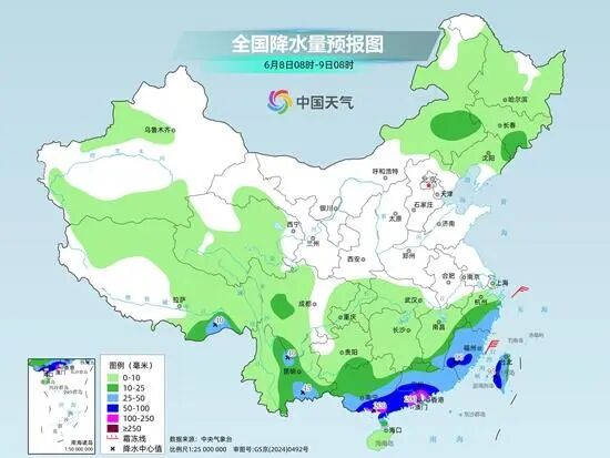 高考期间最新天气预报来了，南方进入降雨集中期，其中四川、重庆、贵州、广西等地降雨持续时间长，暴雨和大暴雨将成片出没