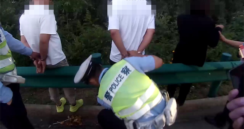 紧急拦截！3名涉诈人员落网......