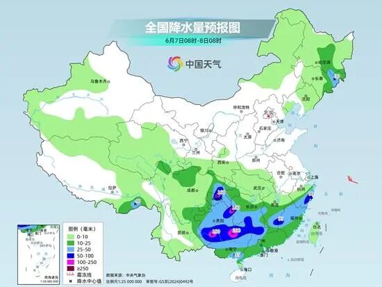 高考期间最新天气预报来了，南方进入降雨集中期，其中四川、重庆、贵州、广西等地降雨持续时间长，暴雨和大暴雨将成片出没