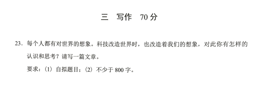 今年上海高考语文作文题新鲜出炉!(附2005-2025年作文题) 今年上海高考语文作文题新鲜出炉!(附2005-2025年作文题)