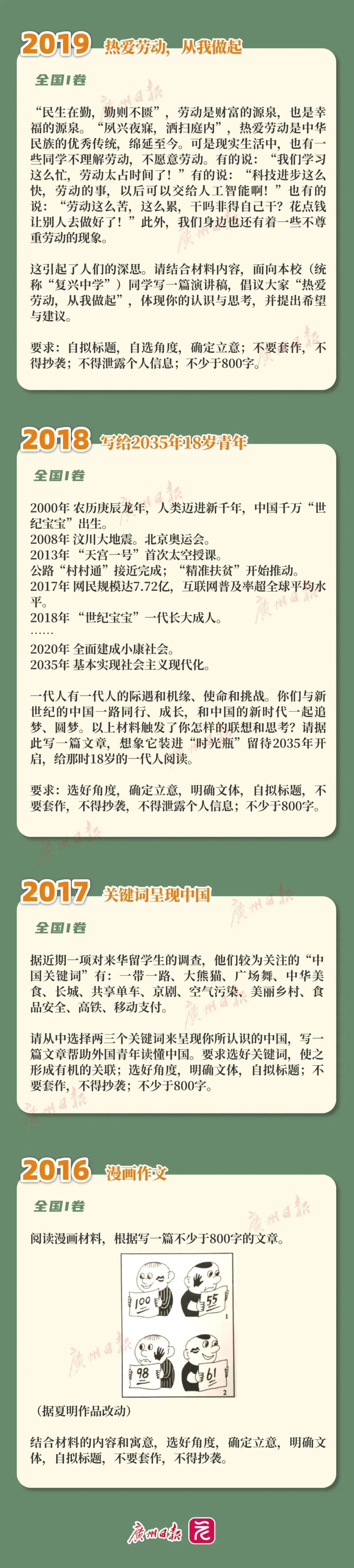 2026年广东高考作文题公布!广东高考放榜时间定了 2026年广东高考作文题公布!广东高考放榜时间定了