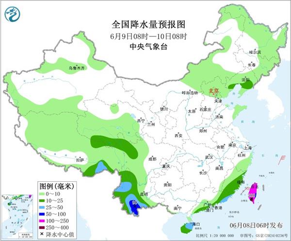 今明两天强降雨缩减至华南等地 南方暑热短暂消减 今明两天强降雨缩减至华南等地 南方暑热短暂消减
