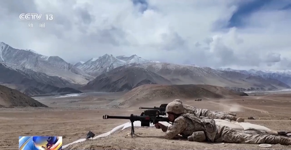 直击高原驻训部队多武器实弹射击考核