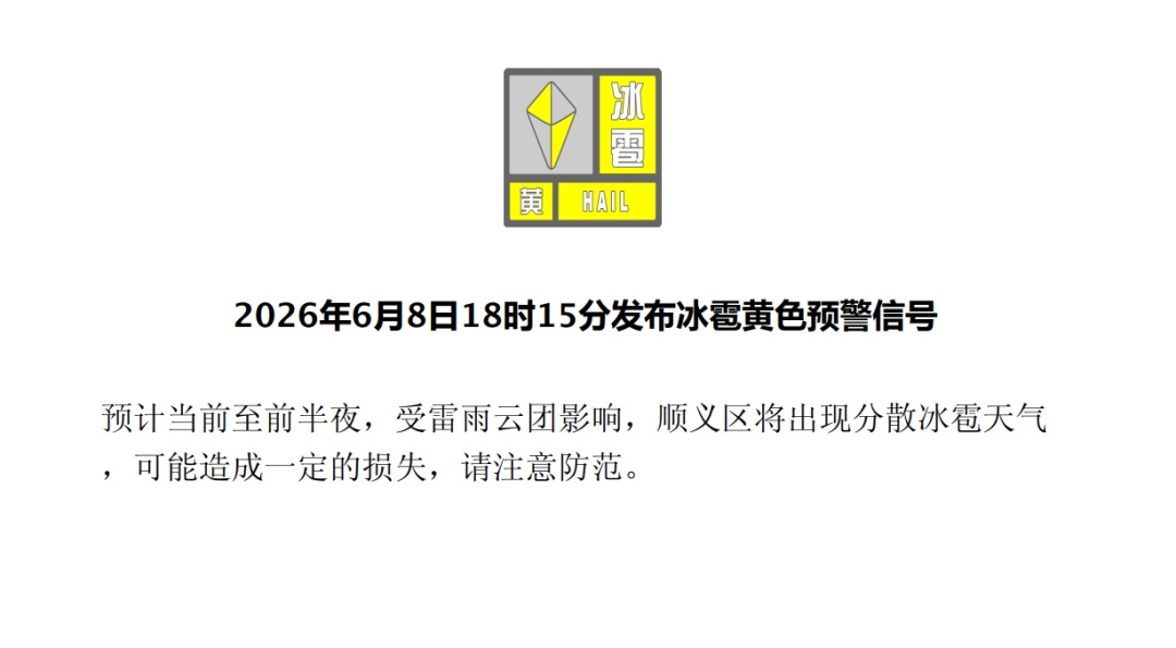 分散冰雹+7级短时大风!北京多区发布冰雹黄色预警和大风蓝色预警,具体地区—— 分散冰雹+7级短时大风!北京多区发布冰雹黄色预警和大风蓝色预警,具体地区——