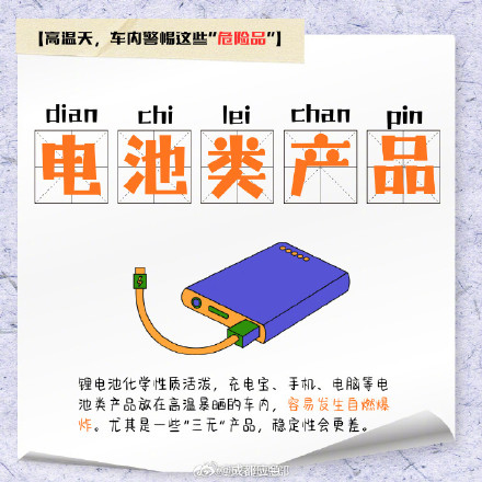 天热车内不能放这些东西