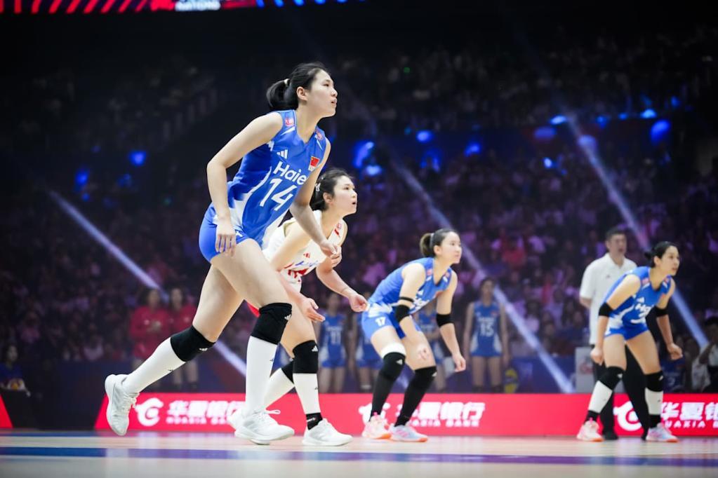 世界女排联赛南京站收官战:中国队3:1逆转战胜波兰队 世界女排联赛南京站收官战:中国队3:1逆转战胜波兰队