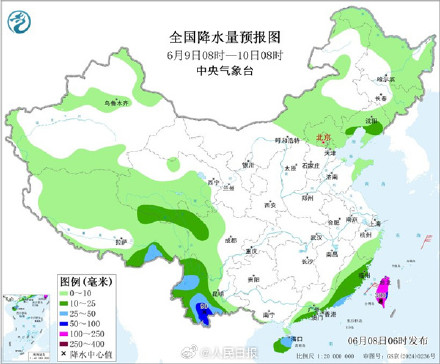 5省区部分地区有大暴雨 5省区部分地区有大暴雨