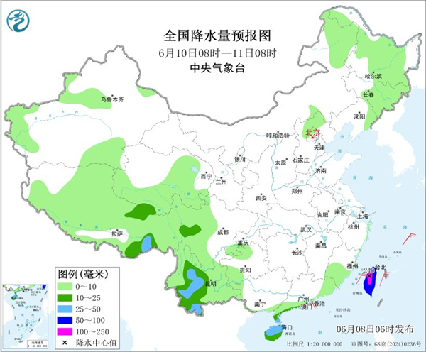 强降雨缩减至华南等地局部有特大暴雨 南方暑热短暂消减 强降雨缩减至华南等地局部有特大暴雨 南方暑热短暂消减