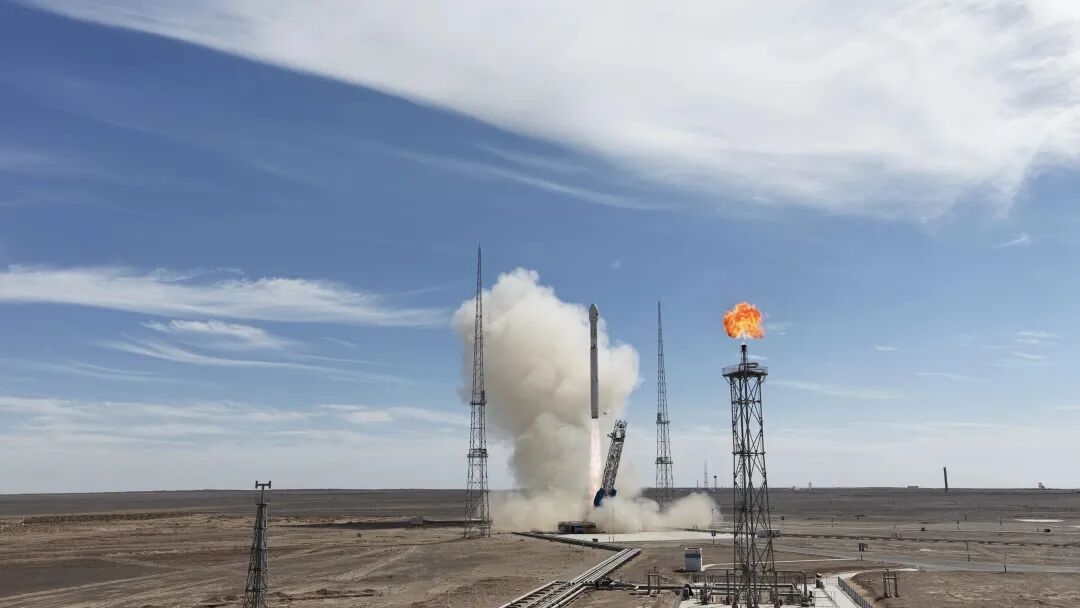 朱雀二号改进型遥六运载火箭飞行试验任务圆满成功 朱雀二号改进型遥六运载火箭飞行试验任务圆满成功