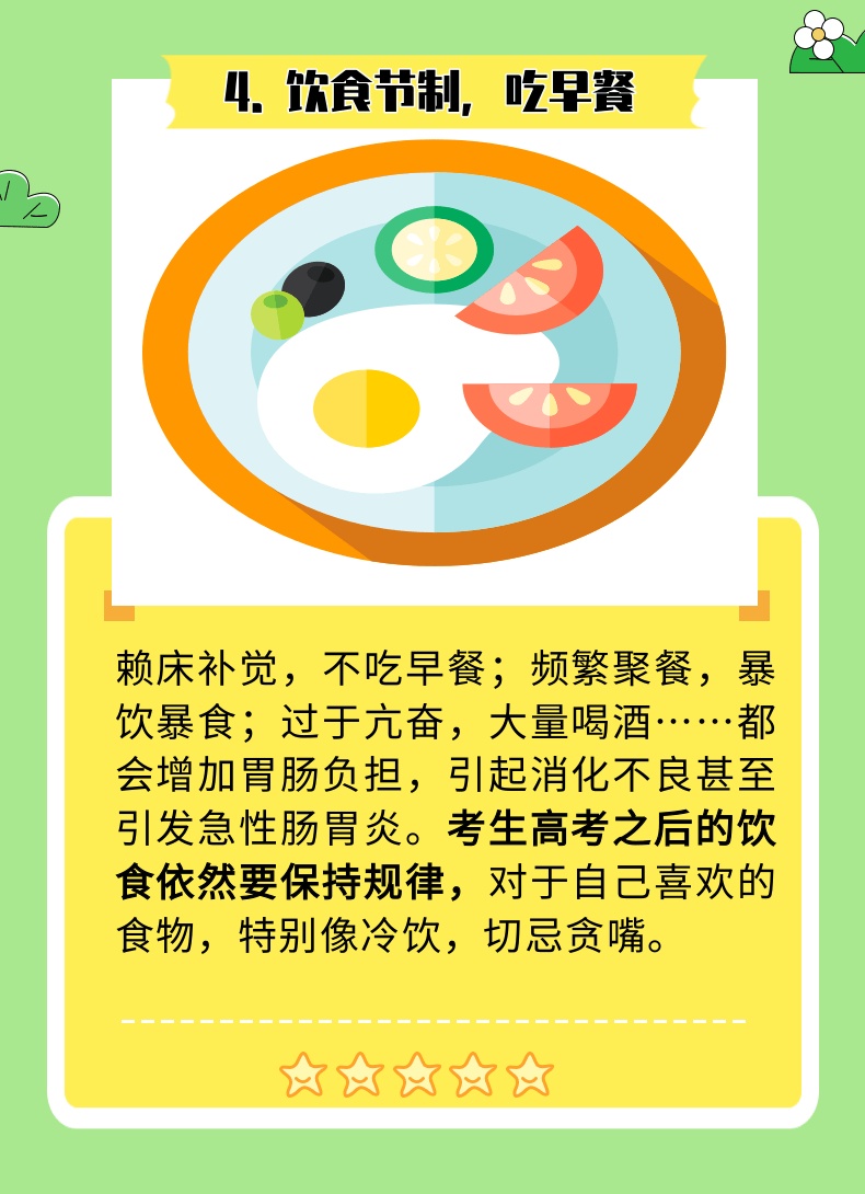 高考结束就“放飞自我”?6个生活提示助你拥有快乐假期 高考结束就“放飞自我”?6个生活提示助你拥有快乐假期