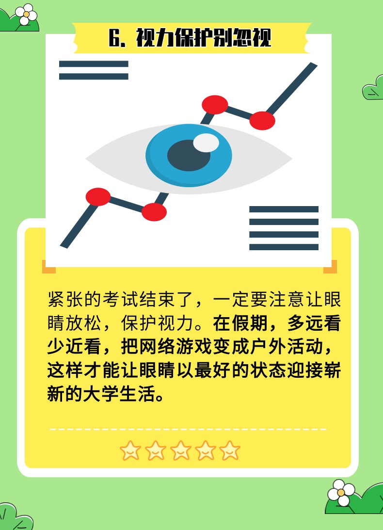 高考结束就“放飞自我”?6个生活提示助你拥有快乐假期 高考结束就“放飞自我”?6个生活提示助你拥有快乐假期