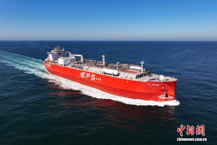 中国交付93000立方米超大型液氨运输船 中国交付93000立方米超大型液氨运输船