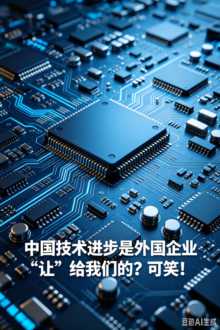 中国技术进步是外国企业“让”给我们的?可笑! 中国技术进步是外国企业“让”给我们的?可笑!