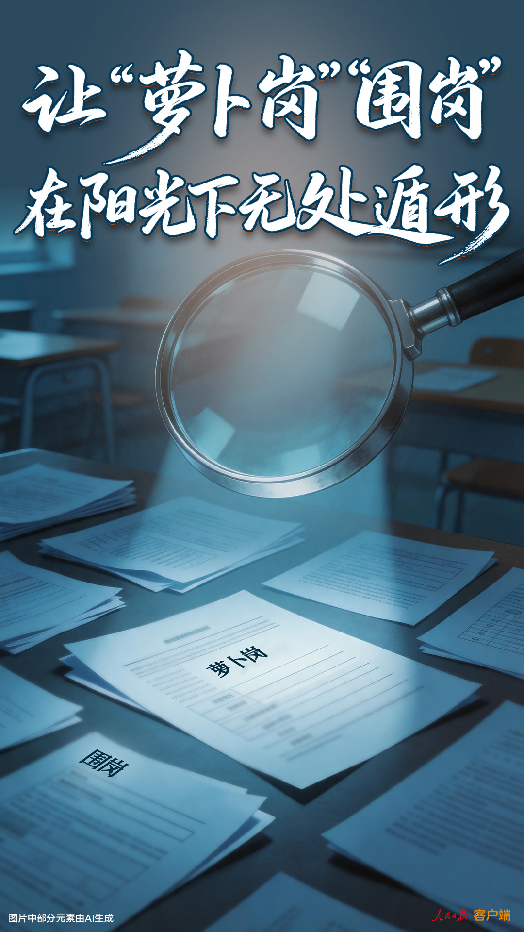 让“萝卜岗”“围岗”在阳光下无处遁形