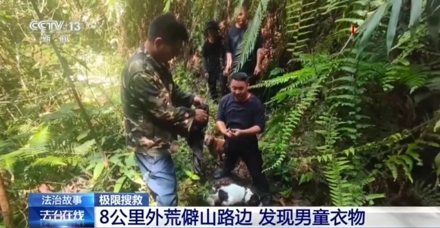 千人进山、警犬追踪 多方合力搜寻13天找到失联男童 千人进山、警犬追踪 多方合力搜寻13天找到失联男童