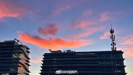 北京粉紫色朝霞浪漫上线