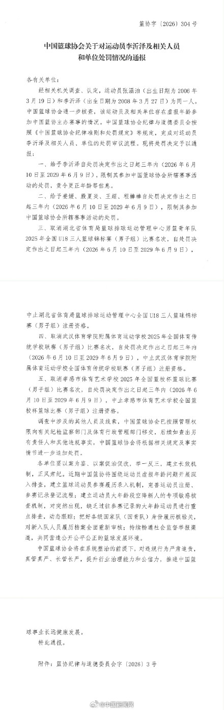 李沂泽虚报年龄事件始末 李沂泽虚报年龄事件始末