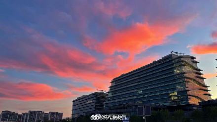 北京粉紫色朝霞浪漫上线