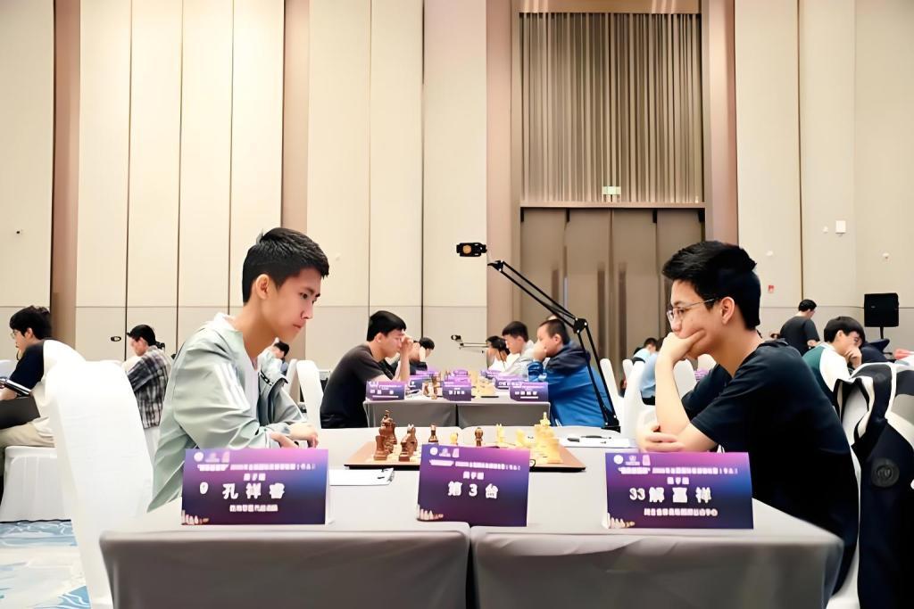 对话|中国最年轻国象亚洲冠军,孔祥睿:中国棋手不怕吃苦 对话|中国最年轻国象亚洲冠军,孔祥睿:中国棋手不怕吃苦