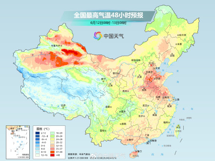 中东部暑热发展 南北方30℃以上区域将连成片 中东部暑热发展 南北方30℃以上区域将连成片