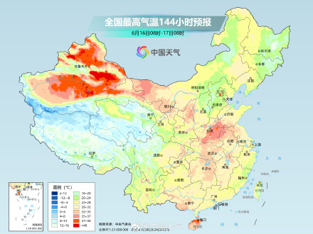 中东部暑热发展 南北方30℃以上区域将连成片 中东部暑热发展 南北方30℃以上区域将连成片