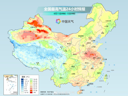 中东部暑热发展 南北方30℃以上区域将连成片 中东部暑热发展 南北方30℃以上区域将连成片